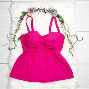 NWT Alex Marie | Pink Fuschia Tankini Swimsuit